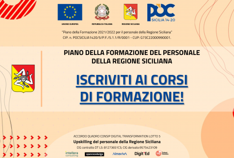 Piano della Formazione del personale della Regione Siciliana 2021-2022