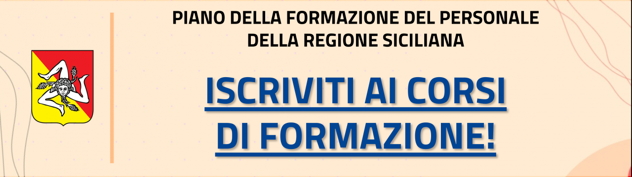 Piano della Formazione del personale della Regione Siciliana 2021-2022