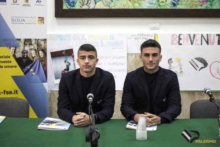 Doda e Kraja all'Istituto comprensivo statale Cinisi il 18 febbraio 2020