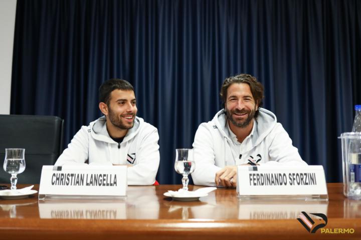 I due calciatori del Palermo