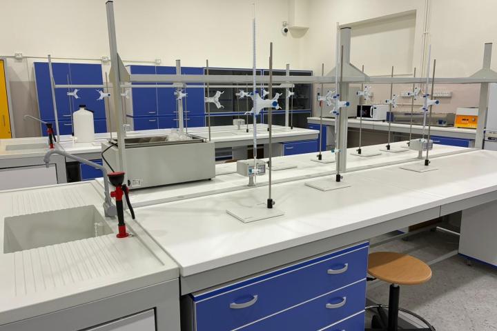 Il laboratorio dell'ITS Volta